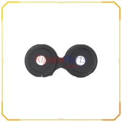 VETRINO LENTE FOTOCAMERA CAMERA POSTERIORE CON CORNICE PER OPPO RENO7 LITE 5G / RENO8 LITE 5G CPH2343 NERO