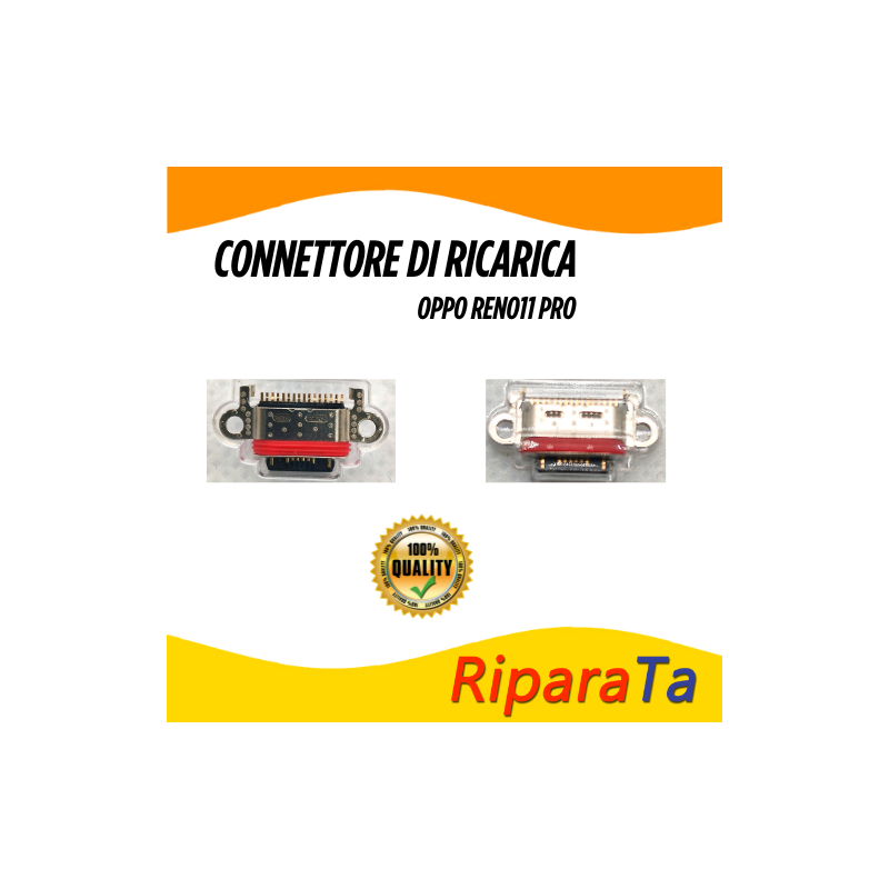 Connettore porta di ricarica per OPPO RENO11 PRO ( CPH2607 ) ORI | Rip