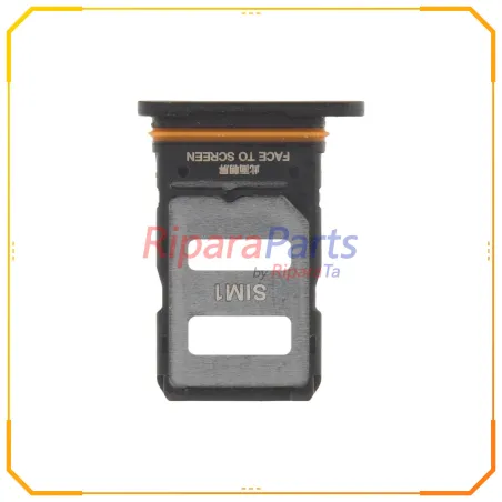 CARRELLO SPORTELLO SIM DUAL SIM PER XIAOMI REDMI NOTE 14 PRO+ 5G MIDNIGHT BLACK