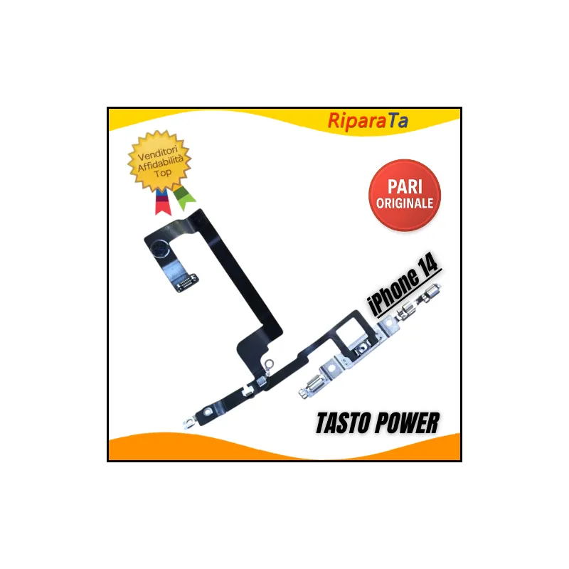 Flex Tasto Power iPhone 14 Pari Originale | RiparaTa B2B