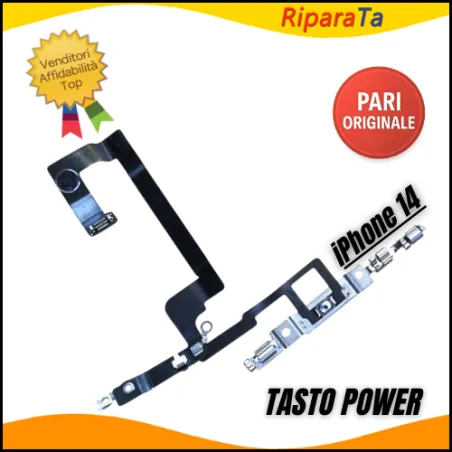 Flex Tasto Power iPhone 14 Pari Originale | RiparaTa B2B