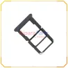 CARRELLO SPORTELLO SIM DUAL SIM PER OPPO A38 CPH2579 NERO