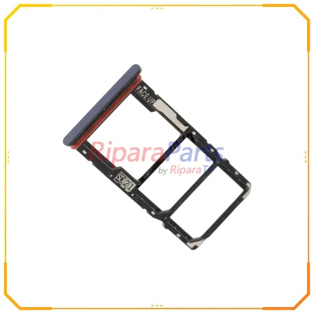 CARRELLO SPORTELLO SIM DUAL SIM PER MOTOROLA MOTO G15 GRAVITY GREY