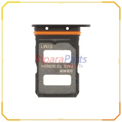CARRELLO SPORTELLO SIM DUAL SIM PER XIAOMI 14T PRO TITAN BLACK