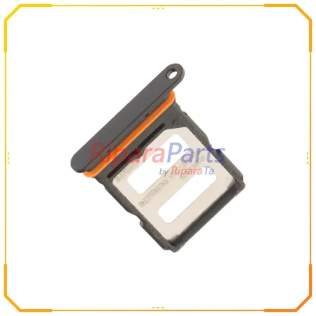 CARRELLO SPORTELLO SIM DUAL SIM PER XIAOMI 14T PRO TITAN BLACK