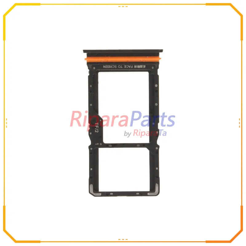 CARRELLO SPORTELLO SIM DUAL SIM PER XIAOMI REDMI 15 4G MIDNIGHT BLACK