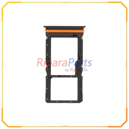 CARRELLO SPORTELLO SIM DUAL SIM PER XIAOMI REDMI 15 4G MIDNIGHT BLACK