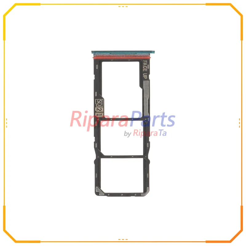 CARRELLO SPORTELLO SIM DUAL SIM PER MOTOROLA MOTO G05 FOREST GREEN
