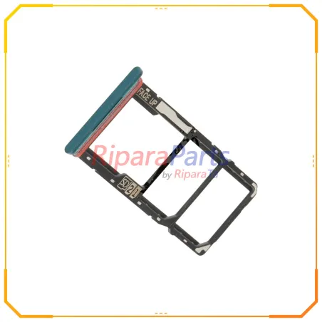 CARRELLO SPORTELLO SIM DUAL SIM PER MOTOROLA MOTO G05 FOREST GREEN