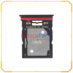 CARRELLO SPORTELLO SIM DUAL SIM PER XIAOMI REDMI NOTE 11 PRO+ 5G NERO