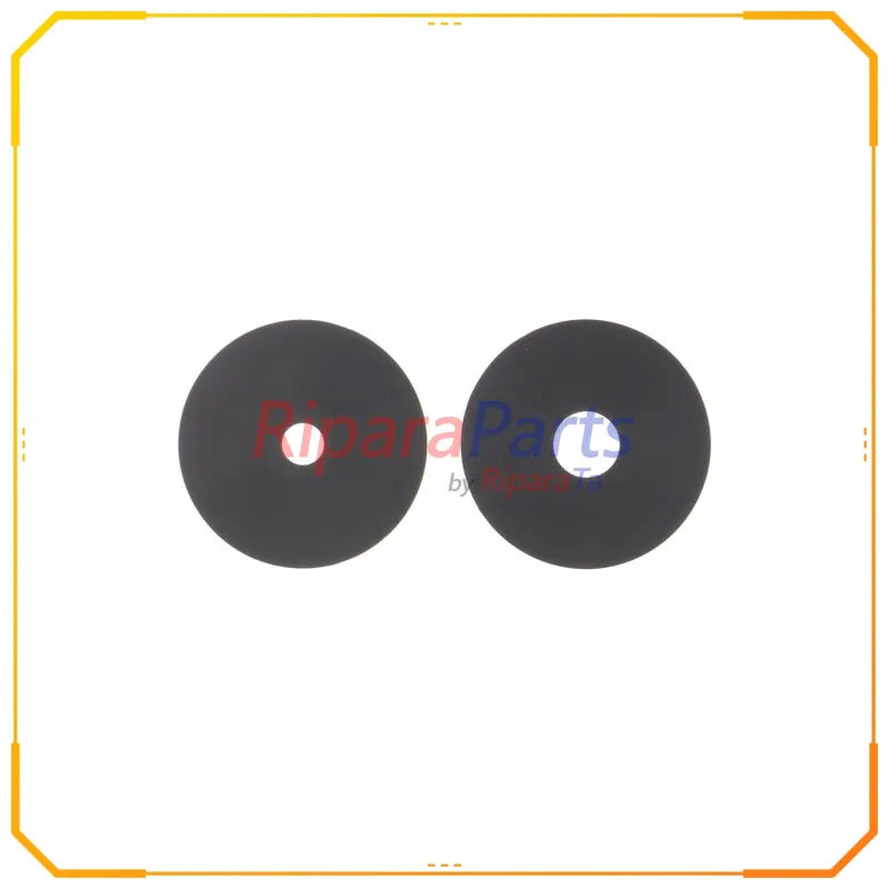 VETRINO VETRO LENTE FOTOCAMERA CAMERA POSTERIORE PER REALME C55 RMX3710 NERO SET 2 PZ