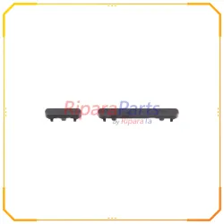 TASTI ESTERNI LATERALI VOLUME + ACCENSIONE PER SAMSUNG GALAXY TAB A8 10.5 2021 SM-X200 SM-X205 NERO SET 2 PZ