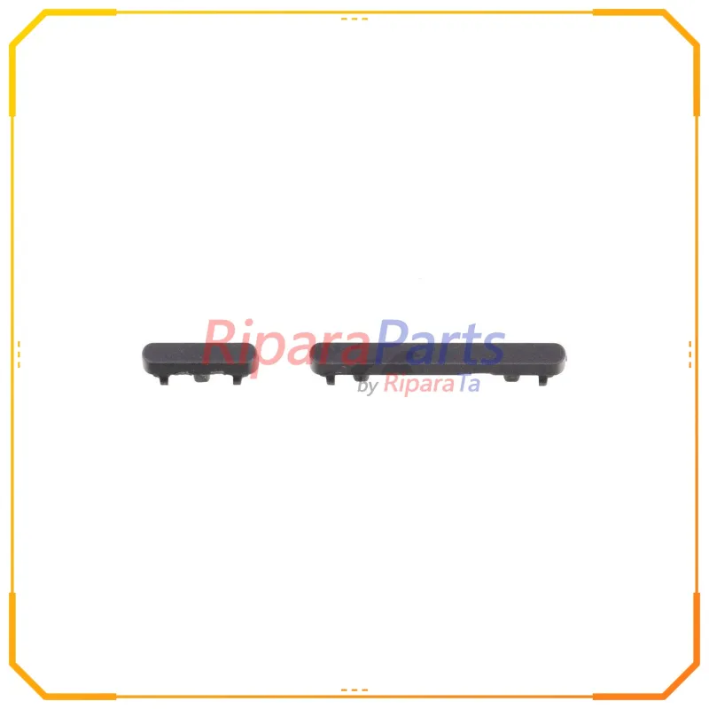 TASTI ESTERNI LATERALI VOLUME + ACCENSIONE PER SAMSUNG GALAXY TAB A8 10.5 2021 SM-X200 SM-X205 NERO SET 2 PZ