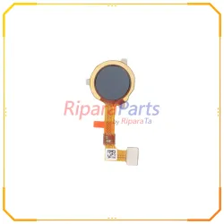 FLEX FLAT SENSORE IMPRONTA FINGERPRINT PER REALME C21 RMX3201 NERO