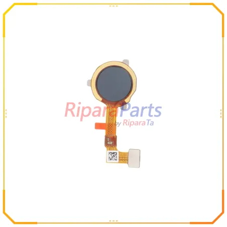 FLEX FLAT SENSORE IMPRONTA FINGERPRINT PER REALME C21 RMX3201 NERO