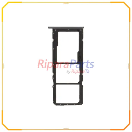 CARRELLO SPORTELLO SIM DUAL SIM PER REALME C21 RMX3201 NERO