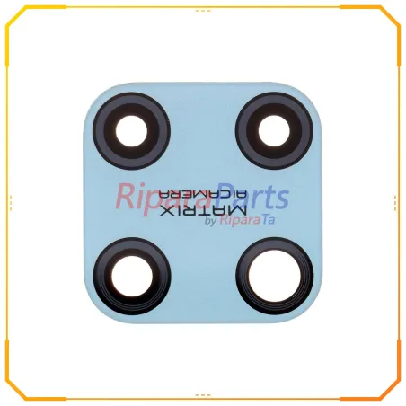 VETRINO VETRO LENTE FOTOCAMERA CAMERA POSTERIORE PER REALME C25Y RMX3269 BLU