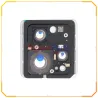 VETRINO LENTE FOTOCAMERA CAMERA POSTERIORE CON CORNICE PER XIAOMI 13T / 13T PRO NERO