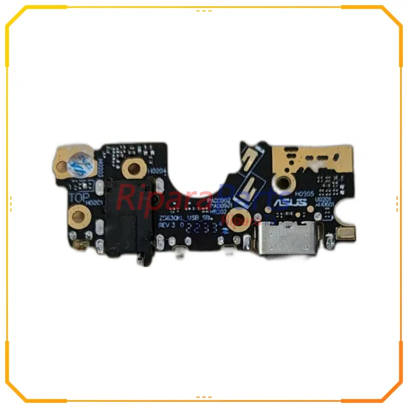 CONNETTORE RICARICA TYPE-C SUB BOARD PER ASUS ZENFONE 6 ZS630KL DOCK JACK AUDIO PARI ORIGINALE