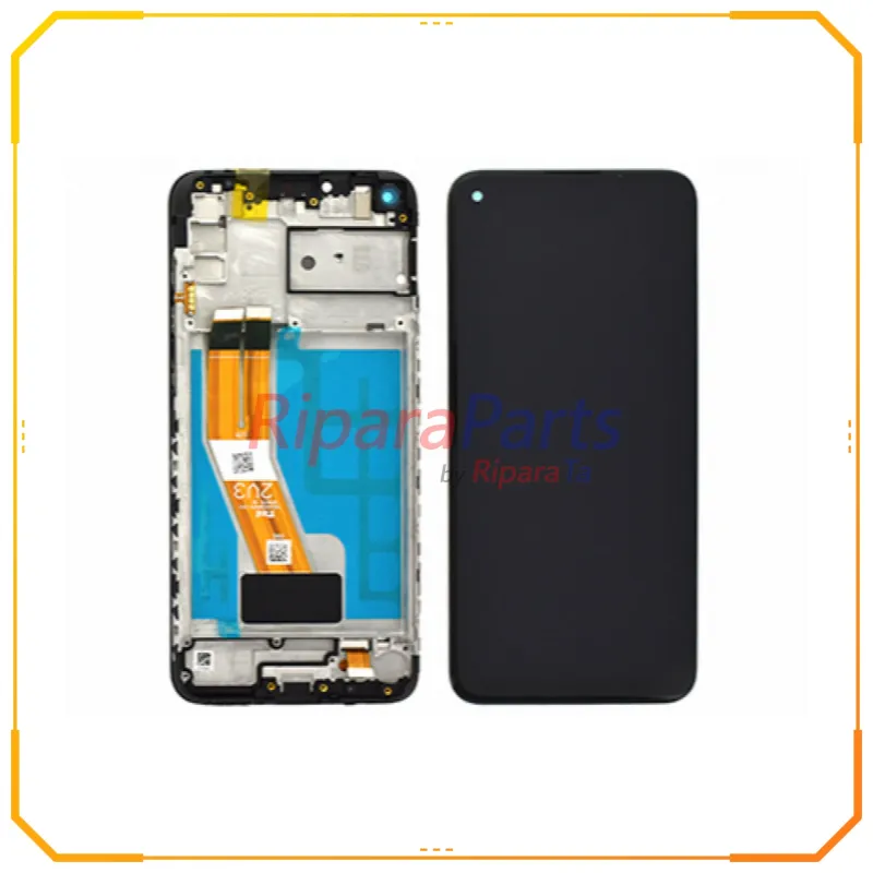 DISPLAY LCD TOUCH+FRAME ORIGINALE PER SAMSUNG GALAXY M11 SM-M115 SERVICE PACK NERO