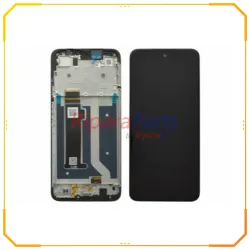 DISPLAY LCD SERVICE PACK ORIGINALE MOTOROLA MOTO G34 5G TOUCH+FRAME NERO