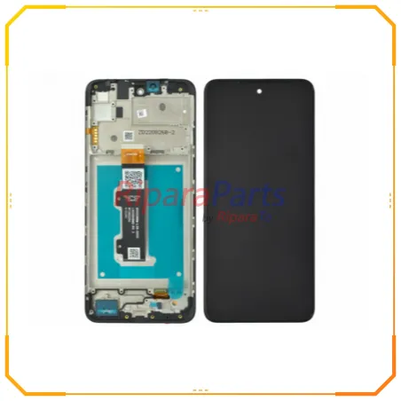 DISPLAY LCD SERVICE PACK ORIGINALE MOTOROLA MOTO E30 / E40 TOUCH+FRAME NERO