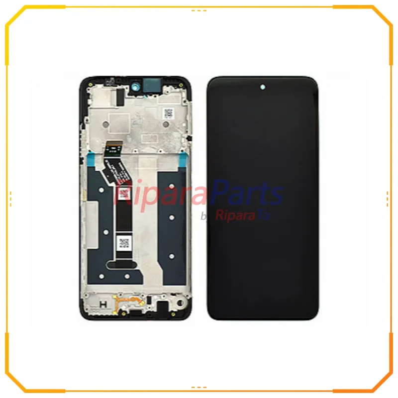 DISPLAY LCD SERVICE PACK ORIGINALE MOTOROLA MOTO G35 5G TOUCH+FRAME NERO