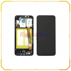 DISPLAY LCD SERVICE PACK ORIGINALE SAMSUNG GALAXY A20E SM-A202 TOUCH+FRAME NERO