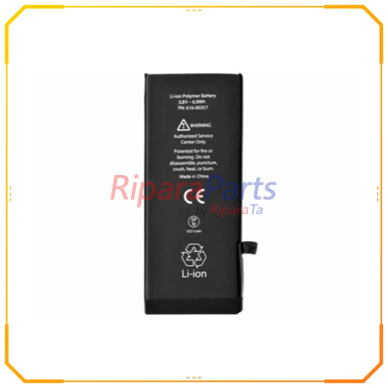 BATTERIA 1821MAH PREMIUM PRO CELLE AAA+ ZERO CICLI PARI ORIGINALE PER APPLE IPHONE 8 NERO