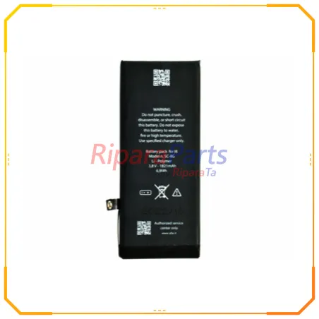 BATTERIA 1821MAH PREMIUM PRO CELLE AAA+ ZERO CICLI PARI ORIGINALE PER APPLE IPHONE 8 NERO