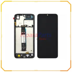 DISPLAY LCD SERVICE PACK ORIGINALE XIAOMI REDMI A2 23028RN4DG TOUCH+FRAME+SWITCH TASTI LATERALI NERO