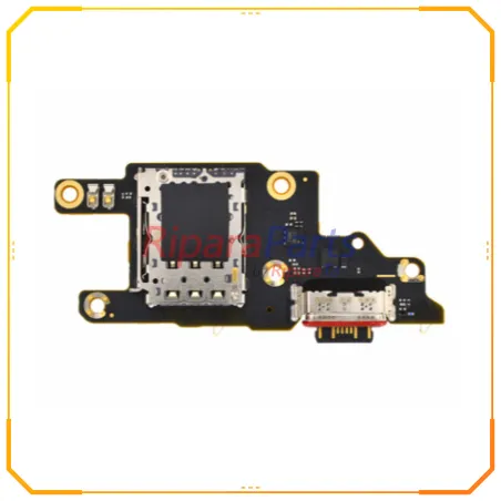 CONNETTORE RICARICA TYPE-C SUB BOARD SERVICE PACK ORIGINALE PER XIAOMI POCO X6 PRO 5G 2311DRK48G MICROFONO LETTORE SIM NERO