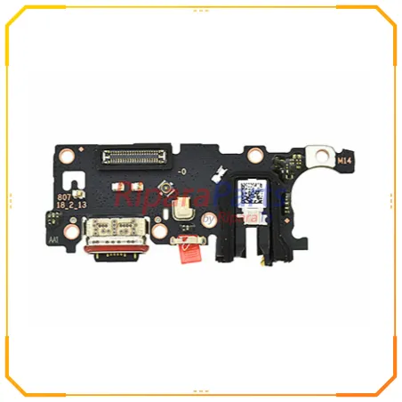 CONNETTORE RICARICA TYPE-C SUB BOARD SERVICE PACK ORIGINALE PER OPPO A6X DOCK JACK AUDIO MICROFONO NERO