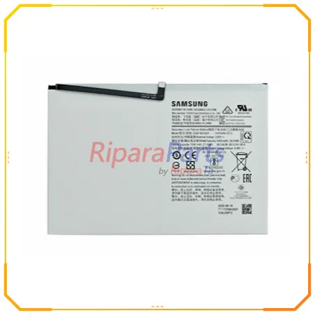 BATTERIA ORIGINALE WT-N19 SERVICE PACK PER SAMSUNG GALAXY TAB A7 SM-T500 / TAB A7 2022 SM-T503 / TAB A7 LTE SM-T505 7040MAH NERO