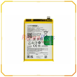 BATTERIA ORIGINALE BLPA43 SERVICE PACK PER REALME 12 4G RMX3871 / 12 5G RMX3999 5000MAH NERO