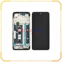 DISPLAY LCD TOUCH+FRAME SERVICE PACK ORIGINALE MOTOROLA MOTO E15 4G / MOTO G05 NERO