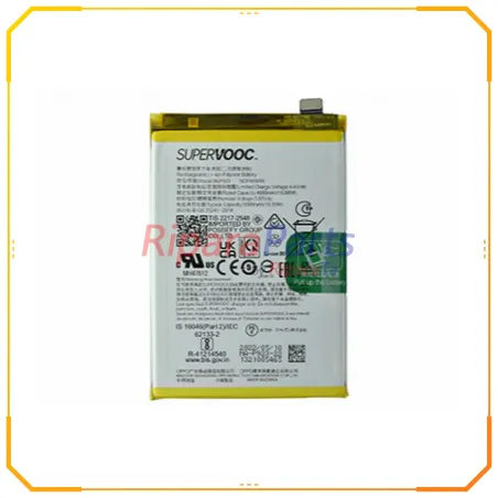 BATTERIA ORIGINALE PULLED COME NUOVA BLP923 PER OPPO A57 / A57S / A77 5G / REALME C51 5000MAH