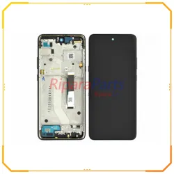 DISPLAY LCD TOUCH+FRAME SERVICE PACK ORIGINALE MOTOROLA MOTO G 5G XT2113 TASTI LATERALI GRIGIO