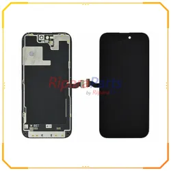 DISPLAY LCD TOUCH RIGENERATO PER APPLE IPHONE 14 PRO SCHERMO NERO PARI ORIGINALE