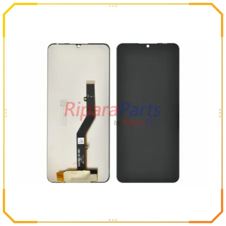 DISPLAY LCD TOUCH PER ZTE BLADE A72S A7050 SCHERMO NERO SENZA FRAME
