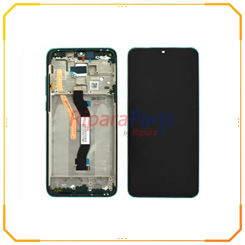 DISPLAY LCD TOUCH+FRAME SERVICE PACK ORIGINALE PER XIAOMI REDMI NOTE 8 PRO VERDE