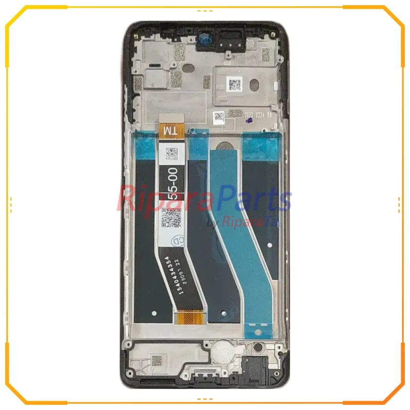 DISPLAY LCD TOUCH+FRAME SERVICE PACK ORIGINALE PER MOTOROLA MOTO G62 5G XT2223 NERO