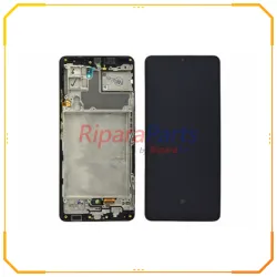 DISPLAY SUPER AMOLED TOUCH+FRAME SERVICE PACK ORIGINALE SAMSUNG GALAXY A42 5G SM-A426 NERO