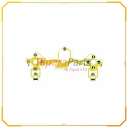 PELLICOLA CONDUTTIVA TASTI PER CONTROLLER SONY PS4 JDM-001 JDM-010 JDM-011 GIALLA