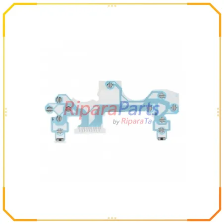 PELLICOLA CONDUTTIVA TASTI PER CONTROLLER SONY PS4 DUALSHOCK 4 V4.0 BLU