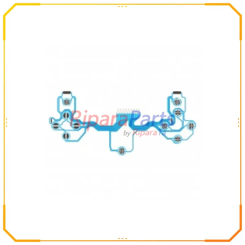 PELLICOLA CONDUTTIVA TASTI PER CONTROLLER SONY PS4 JDM-001 JDM-010 JDM-011 V2.0 BLU