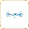 PELLICOLA CONDUTTIVA TASTI PER CONTROLLER SONY PS4 JDM-001 JDM-010 JDM-011 V2.0 BLU