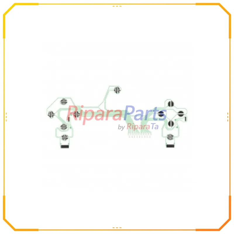 PELLICOLA CONDUTTIVA TASTI PER CONTROLLER SONY PS4 JDS-055 V5.0 VERDE