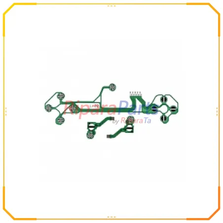 PELLICOLA CONDUTTIVA TASTI PER CONTROLLER SONY PS5 DUALSENSE V2.0 VERDE SET 3 PZ