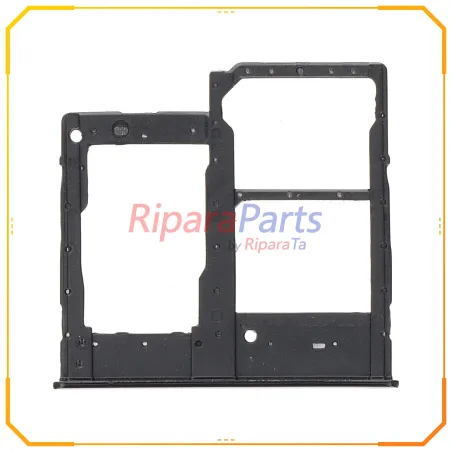 CARRELLO SIM CARD DUAL SIM PER SAMSUNG GALAXY A20E SM-A202F NERO